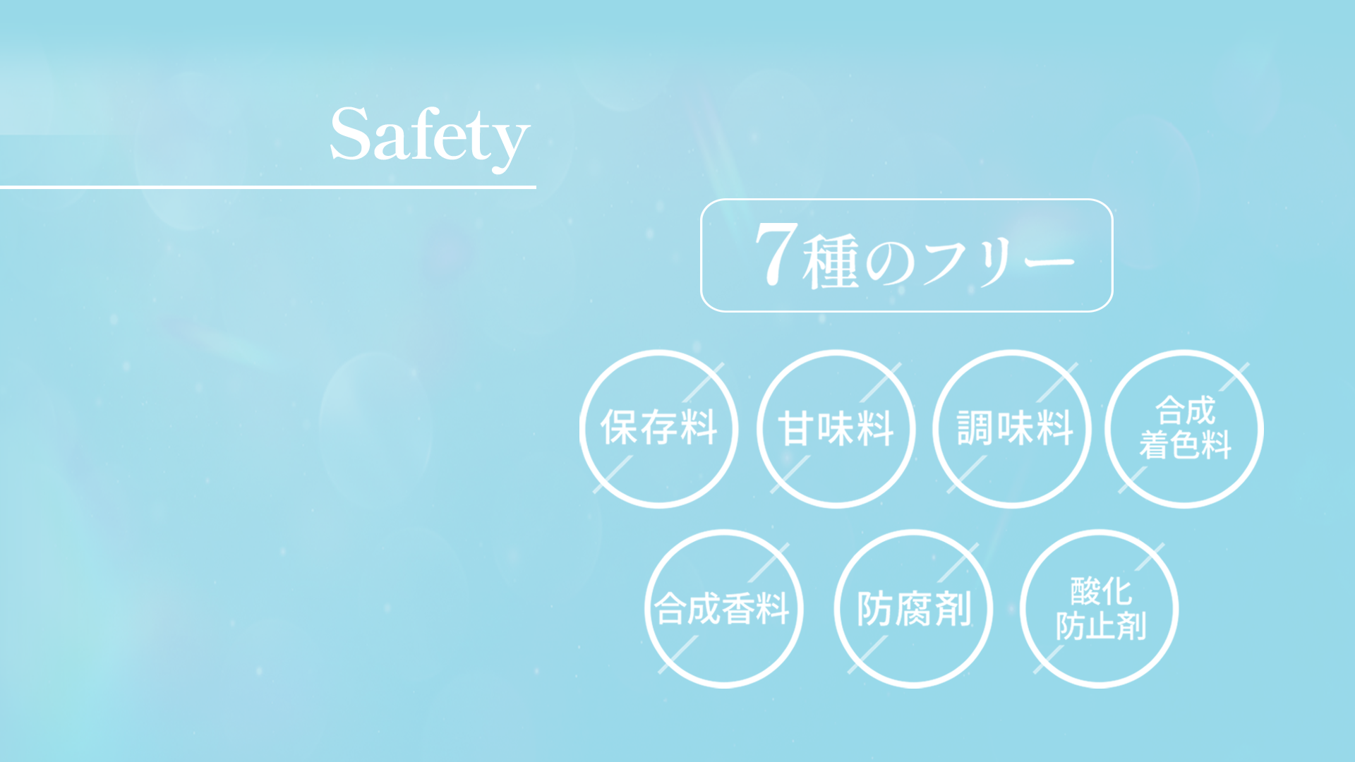 Safety 7種のフリー
